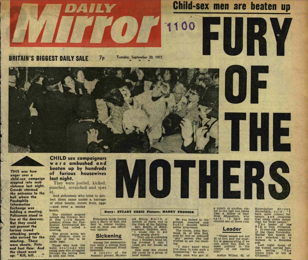 Fury of the Mothers Daily Mirror